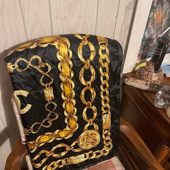 CHANEL Accessories - Authentic Vintage Channel silk  scarf !! ;)